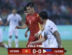 Philipina Tahan Imbang Vietnam Sekaligus Kunci Puncak Klasemen