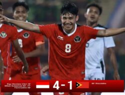 Timnas Indonesia Sukses Taklukkan Timor Leste dengan Skor 4-1