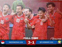 Kalahkan Myanmar, Timnas U-23 Indonesia Lolos Semifinal Seagames 2021